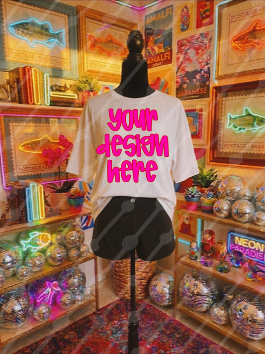 White mockup digital