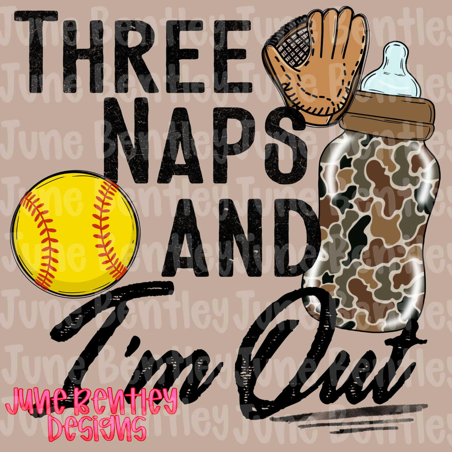Three naps camo Boy digital download