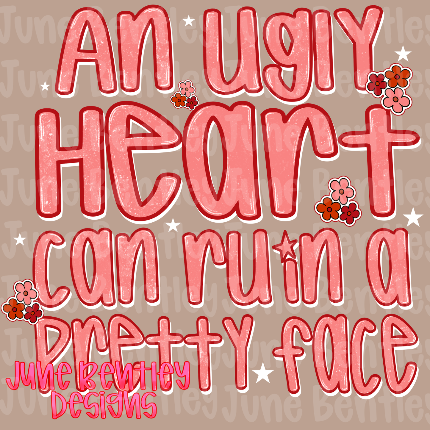 An ugly heart can run a pretty face digital download