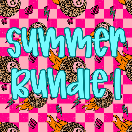 Summer Bundle 1 Includes 5 PNGS