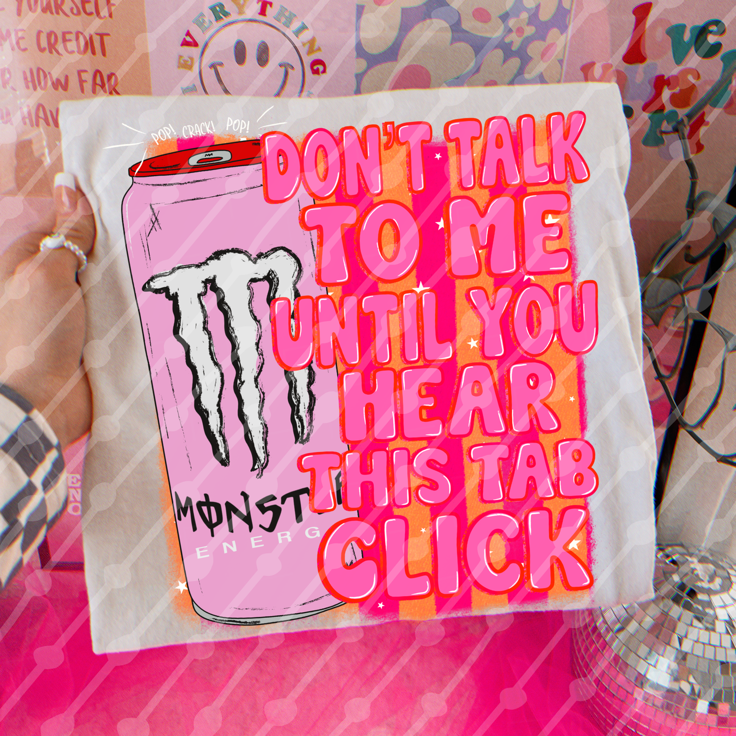 Don’t talk to me pink monster digital download