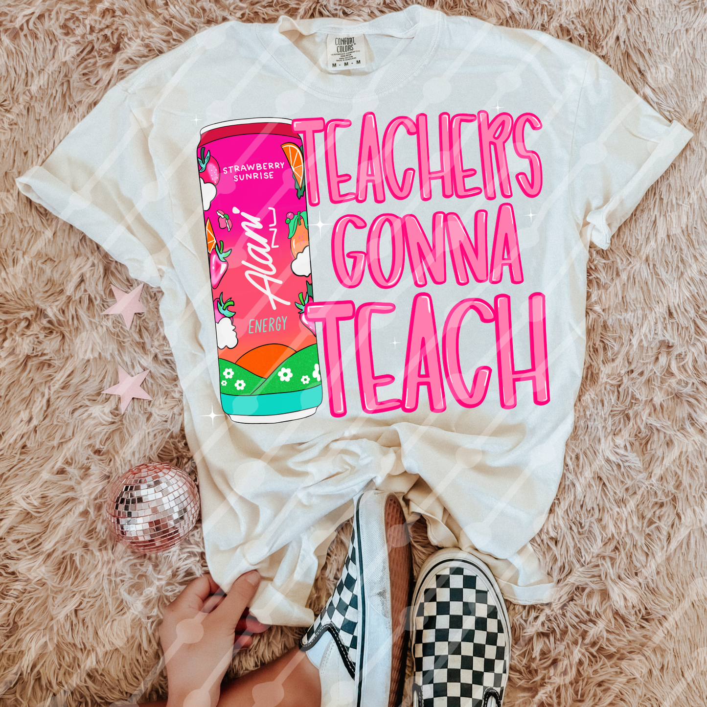 Teachers gonna teach strawberry sunrise digital download