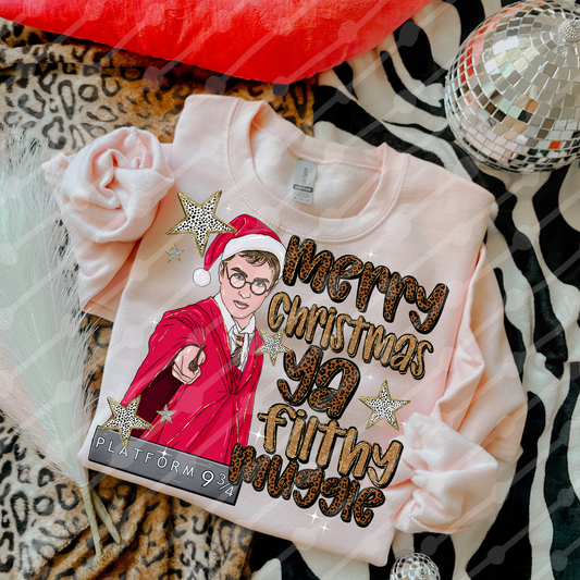 Merry Christmas ya filthy muggle digital download