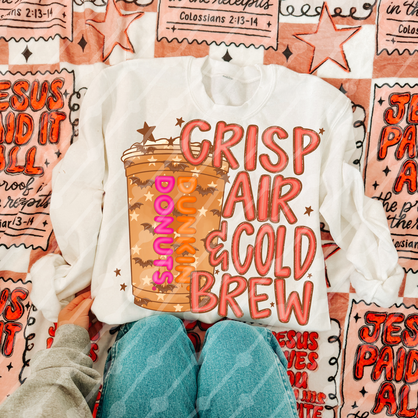 Crisp air and cold brew Dunkin digital download