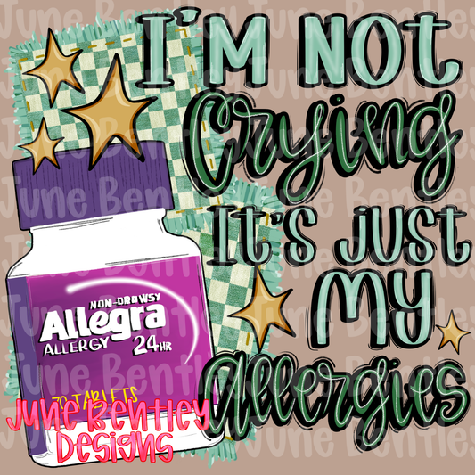 It’s just my allergies Allegra digital download