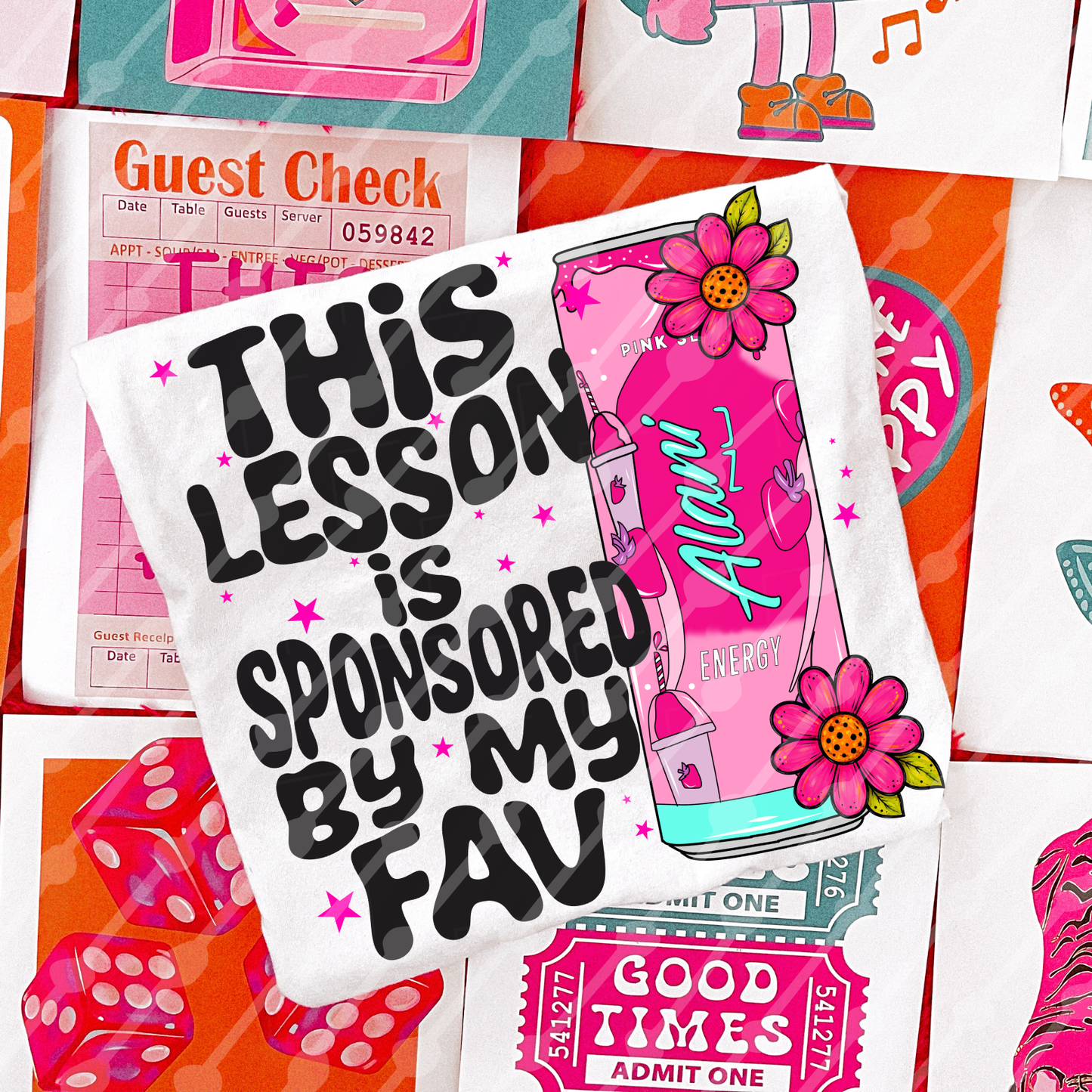 This lesson Pink slush digital download