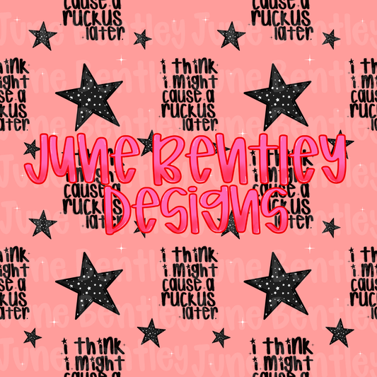 Ruckus pink seamless digital download