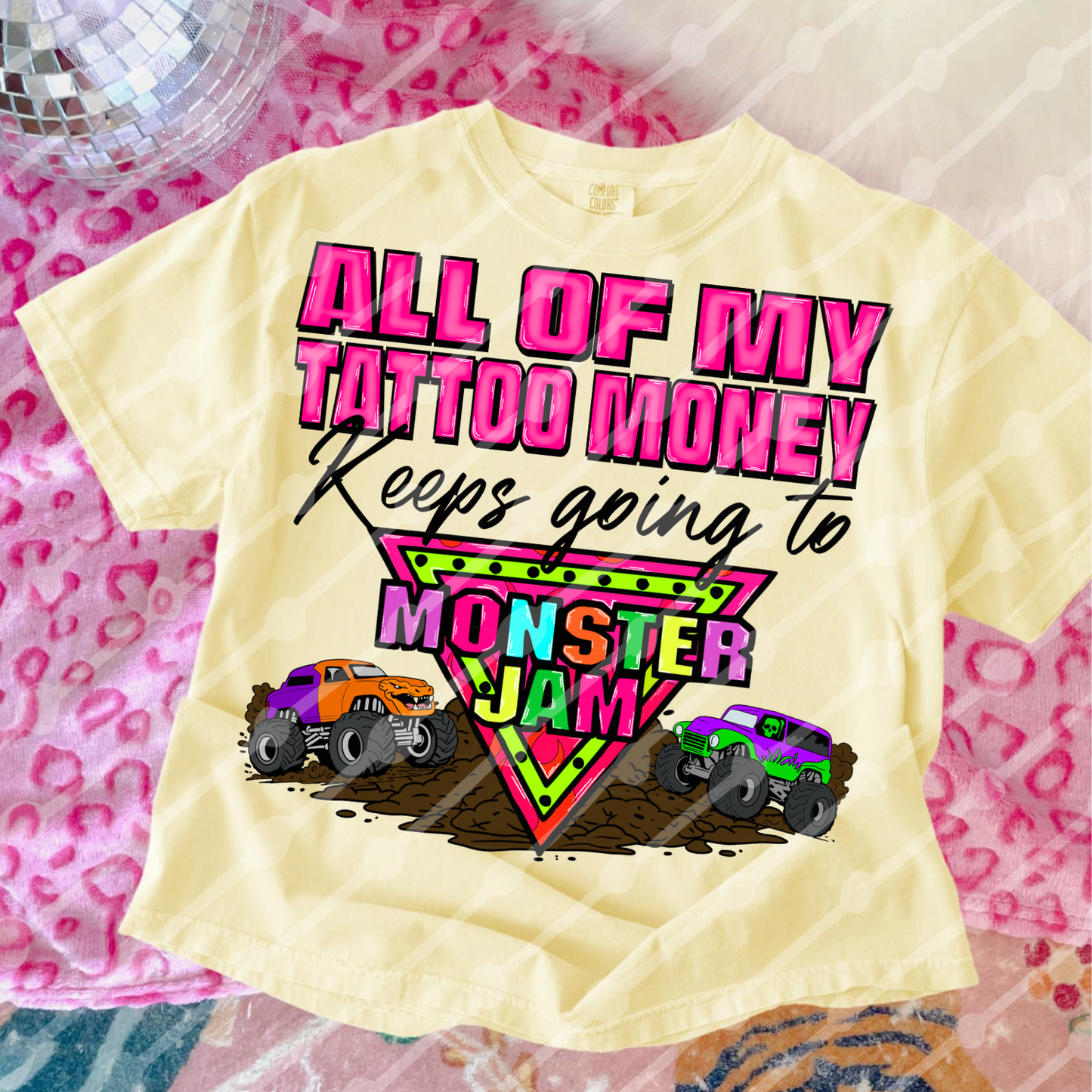 Tattoo money, Monster jam digital download