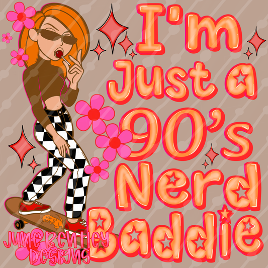 I’m Just a 90’s nerd baddie digital download
