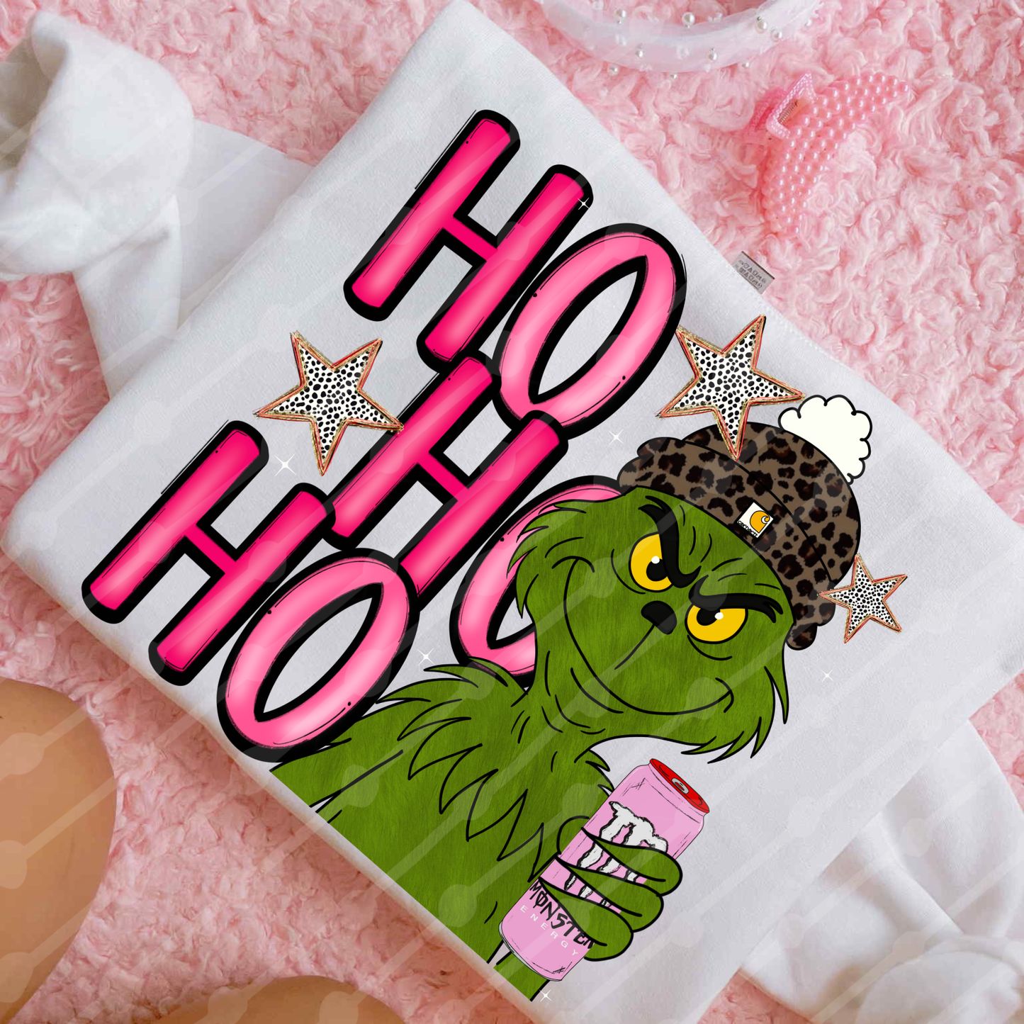 Hohoho pink monster digital download