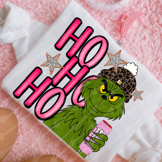 Hohoho pink monster digital download