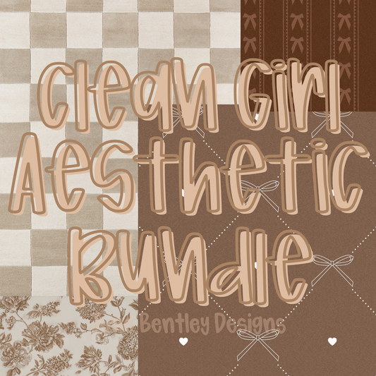 Clean girl aesthetic bundle JBD 10 Digital designs