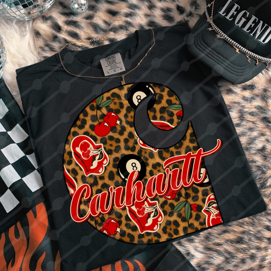 Leopard cherry ch digital download