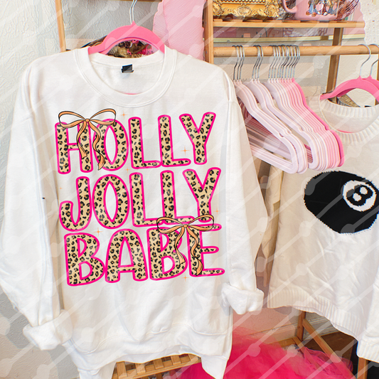 Holly jolly babe digital download