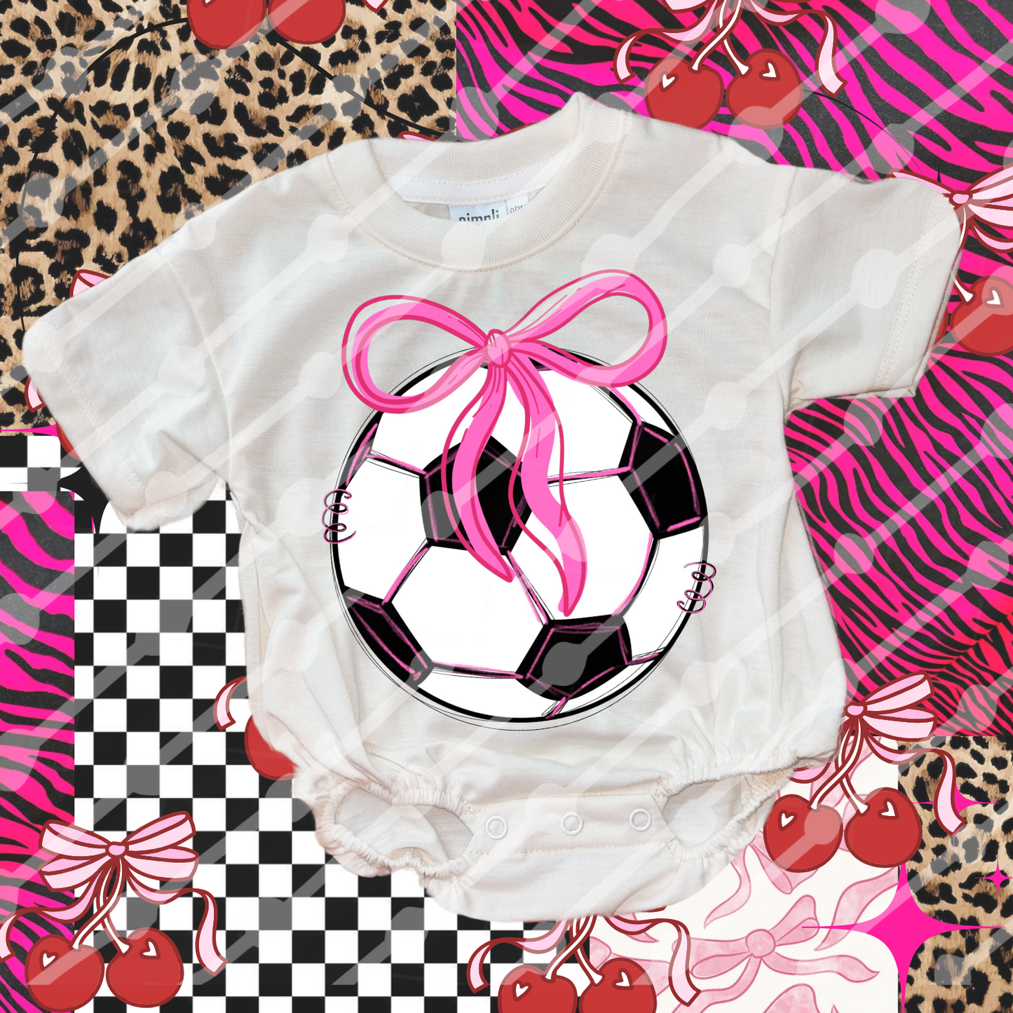 Adorable Soccer Ball Digital download