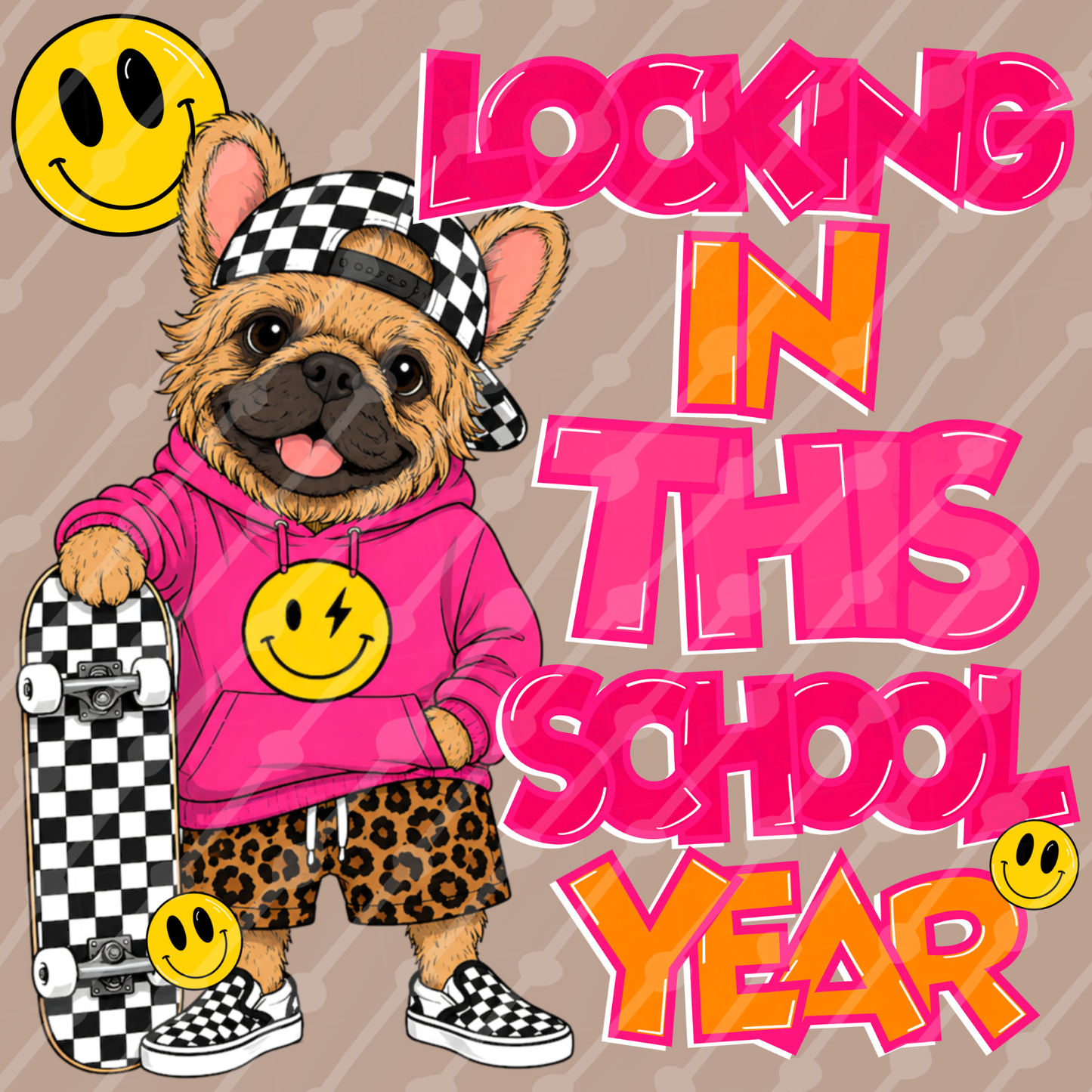 Locking in this school year pink digital download