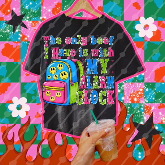 The only beef I have is with my alarm clock digital download