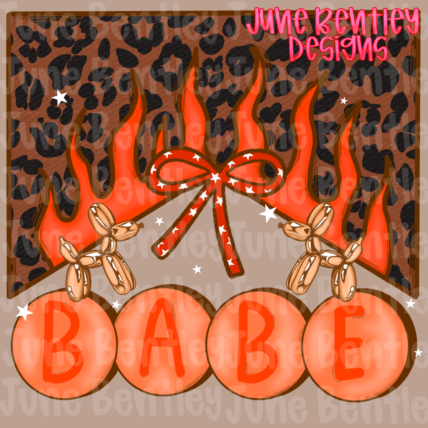 Western babe flame digital download