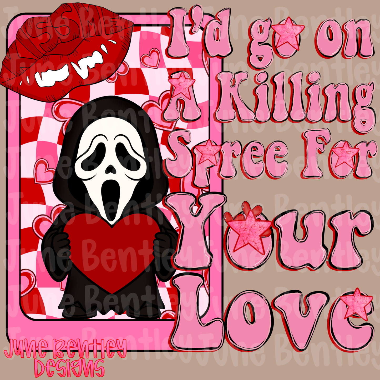 I’d go on a killing spree for your love digital download