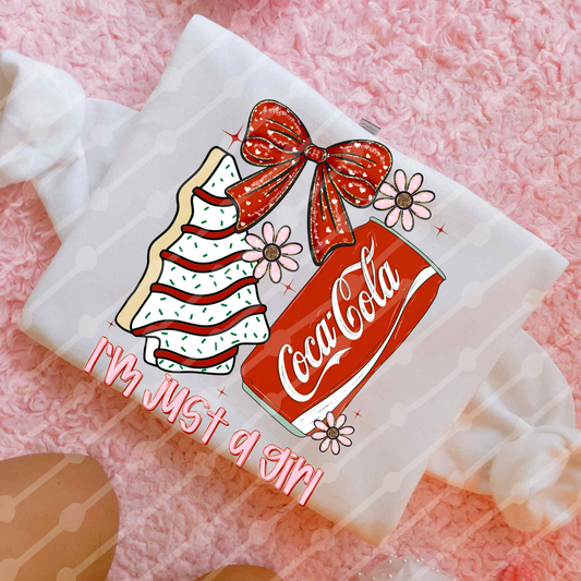 Just a girl Coca Cola digital download