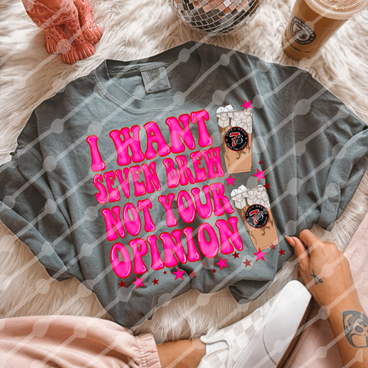 I want seven brew not your opinion digital download