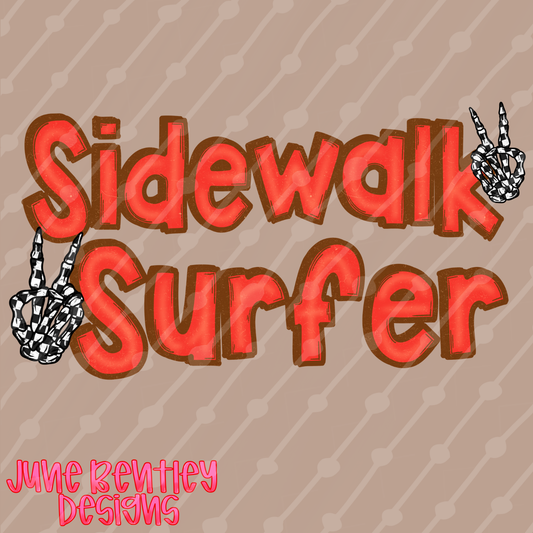 Sidewalk surfer digital download