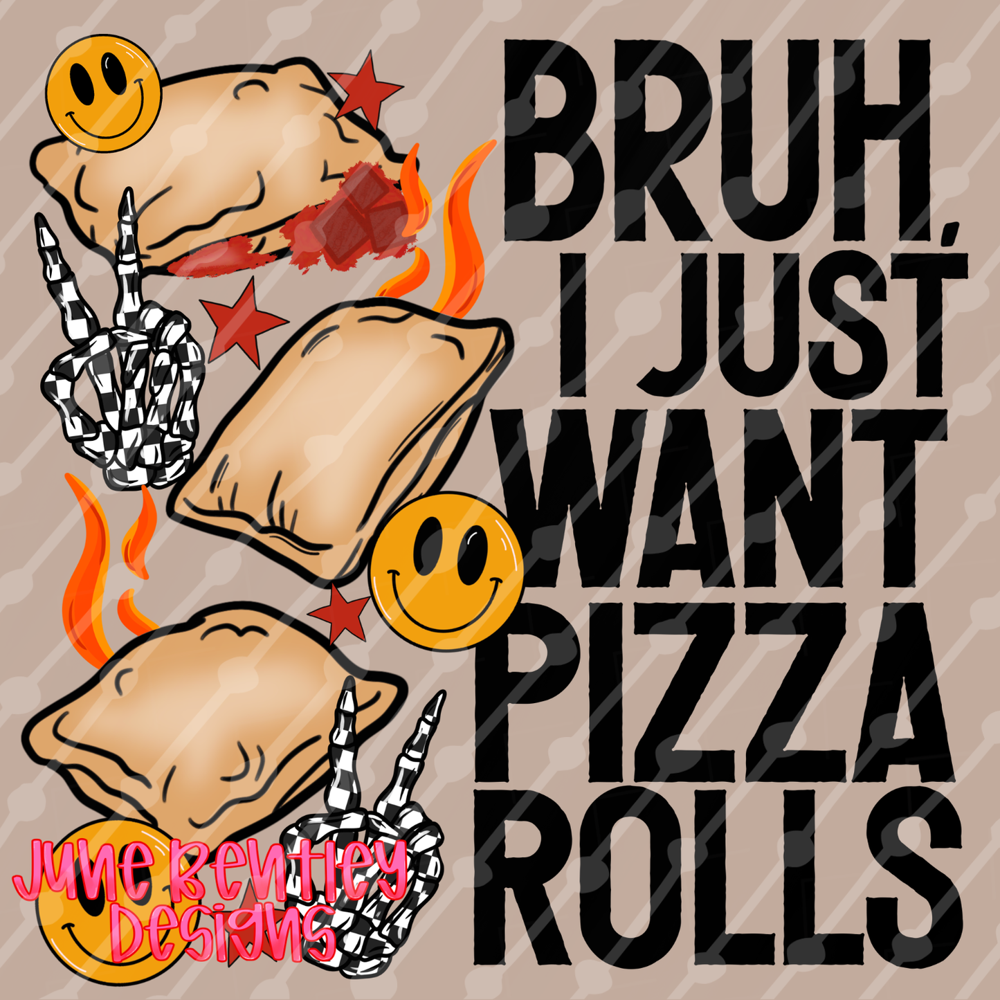Bruh, I just want pizza rolls digital download