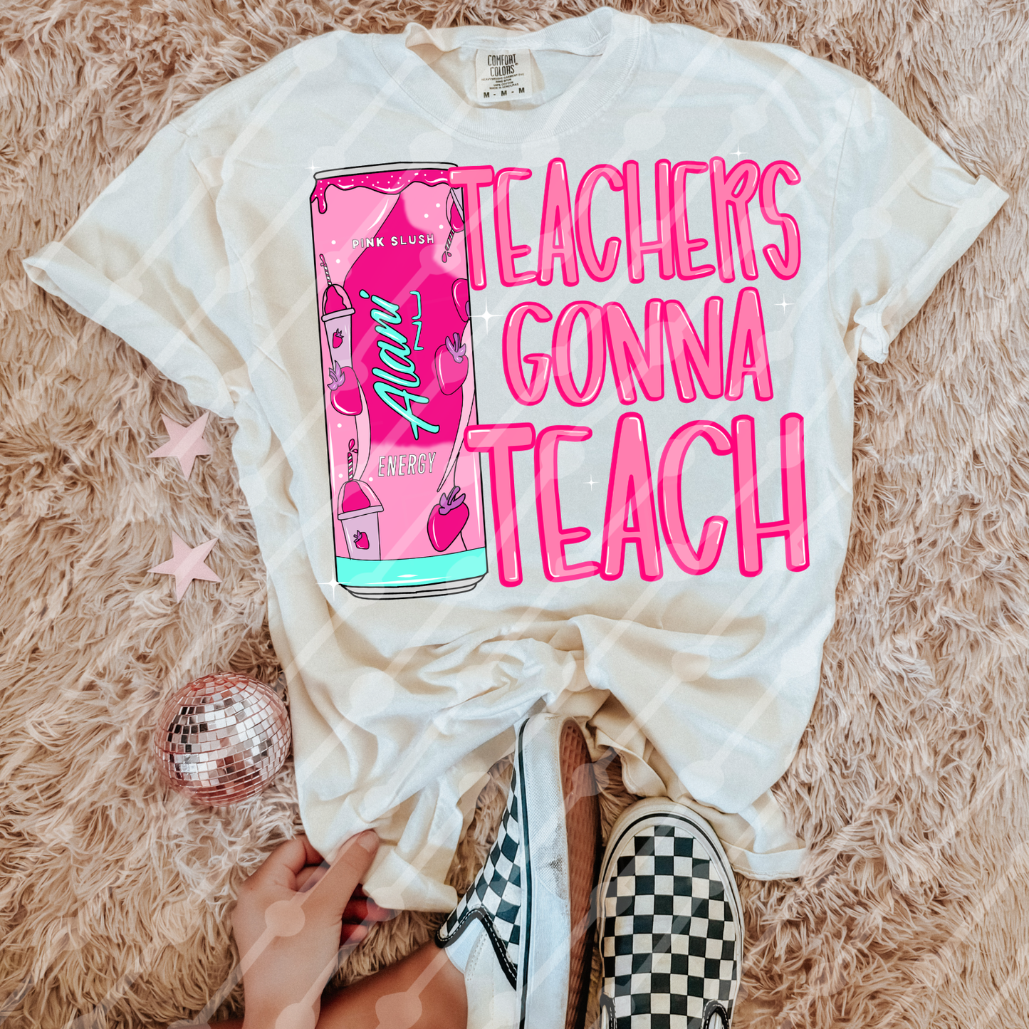 Teachers gonna teach pink slush digital download