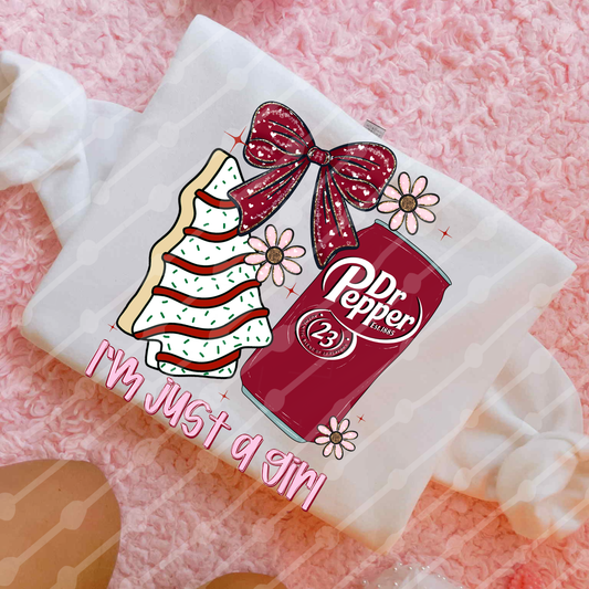 Just a girl Dr Pepper digital download