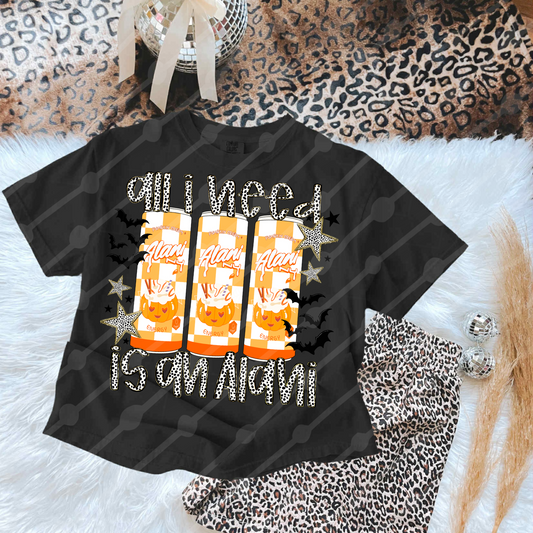 All I need is Alani pumpkin cream digital download