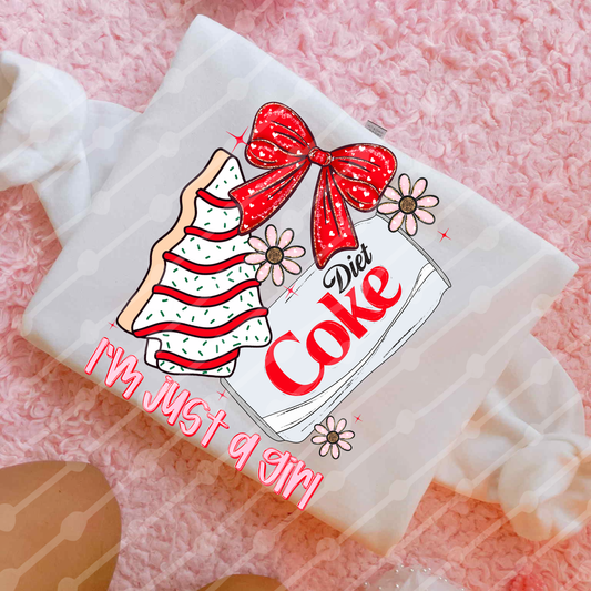 Just a girl Diet Coke digital download