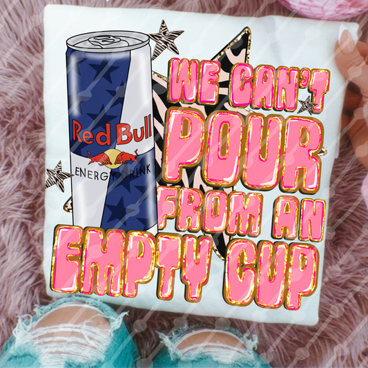 Redbull empty cup digital download