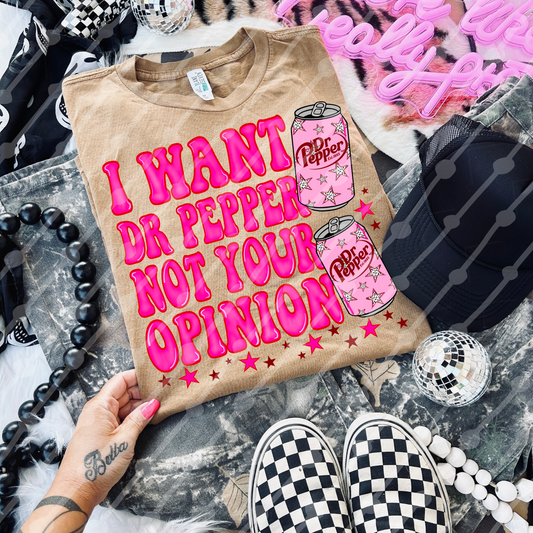 I want Dr Pepper not your opinion digital download