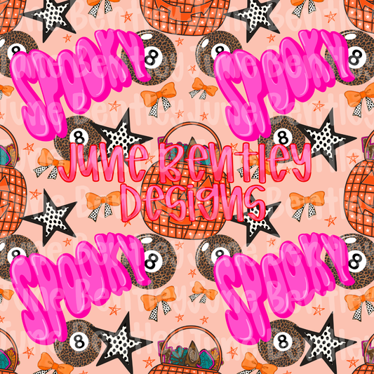 Spooky seamless digital download