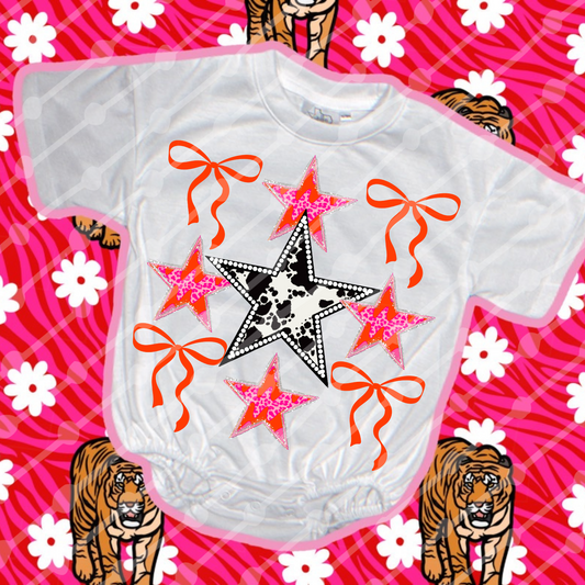 Stars and bows coquette Digital download