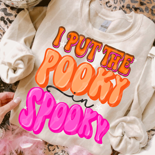 I put the Pooky in spooky digital download
