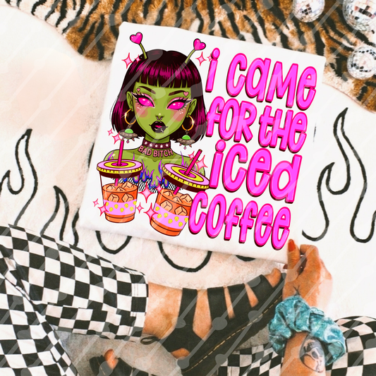 I came for the iced coffee digital download