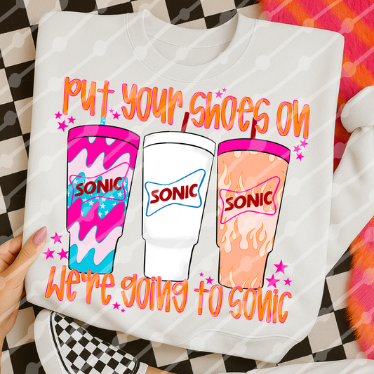 Put your shoes on we’re going to sonic Digital Download