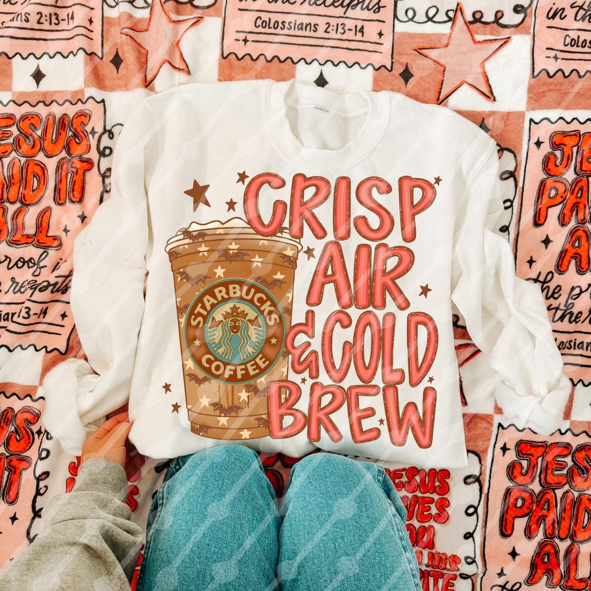Crisp air and cold brew starbs 2 digital download