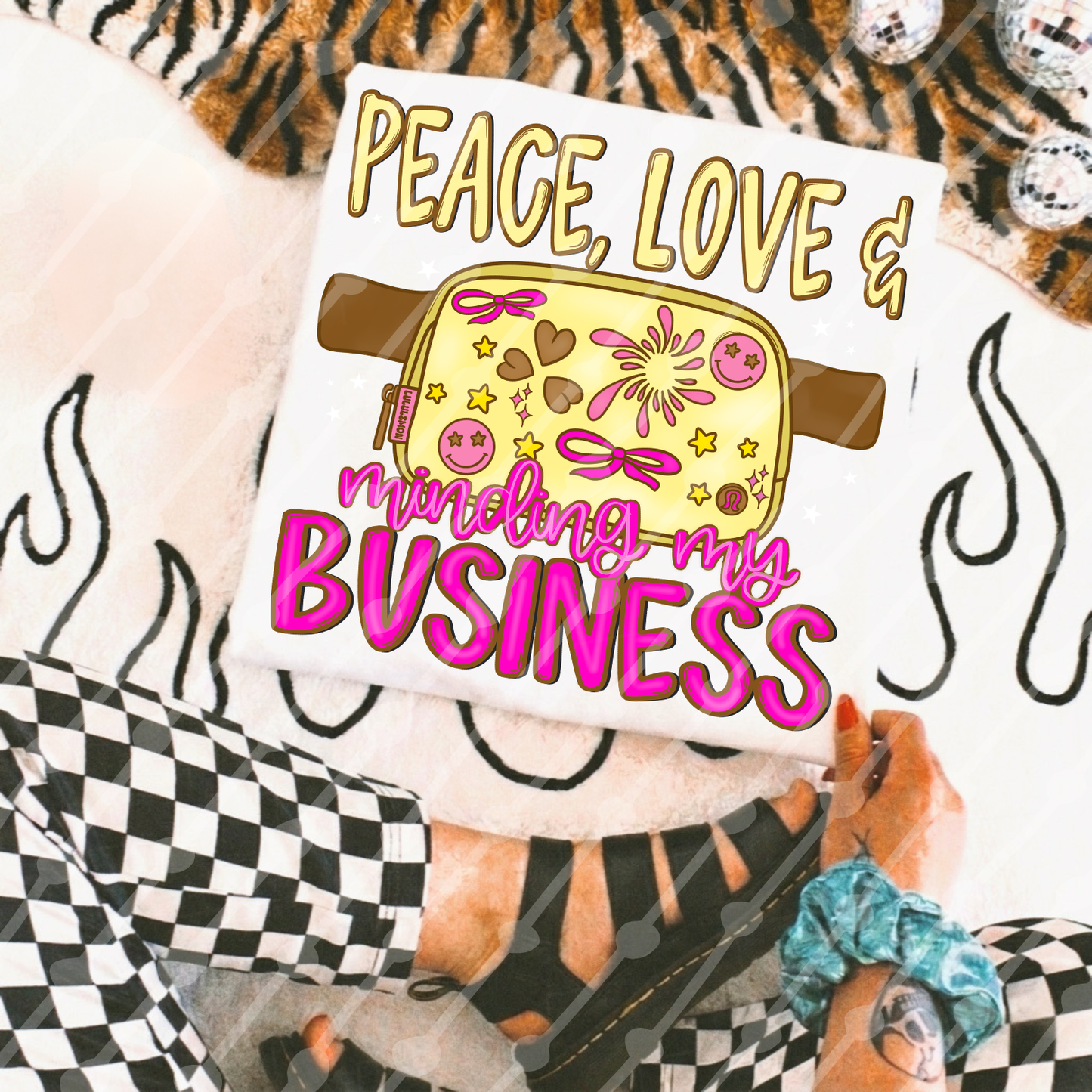 Peace love and minding my business digital download