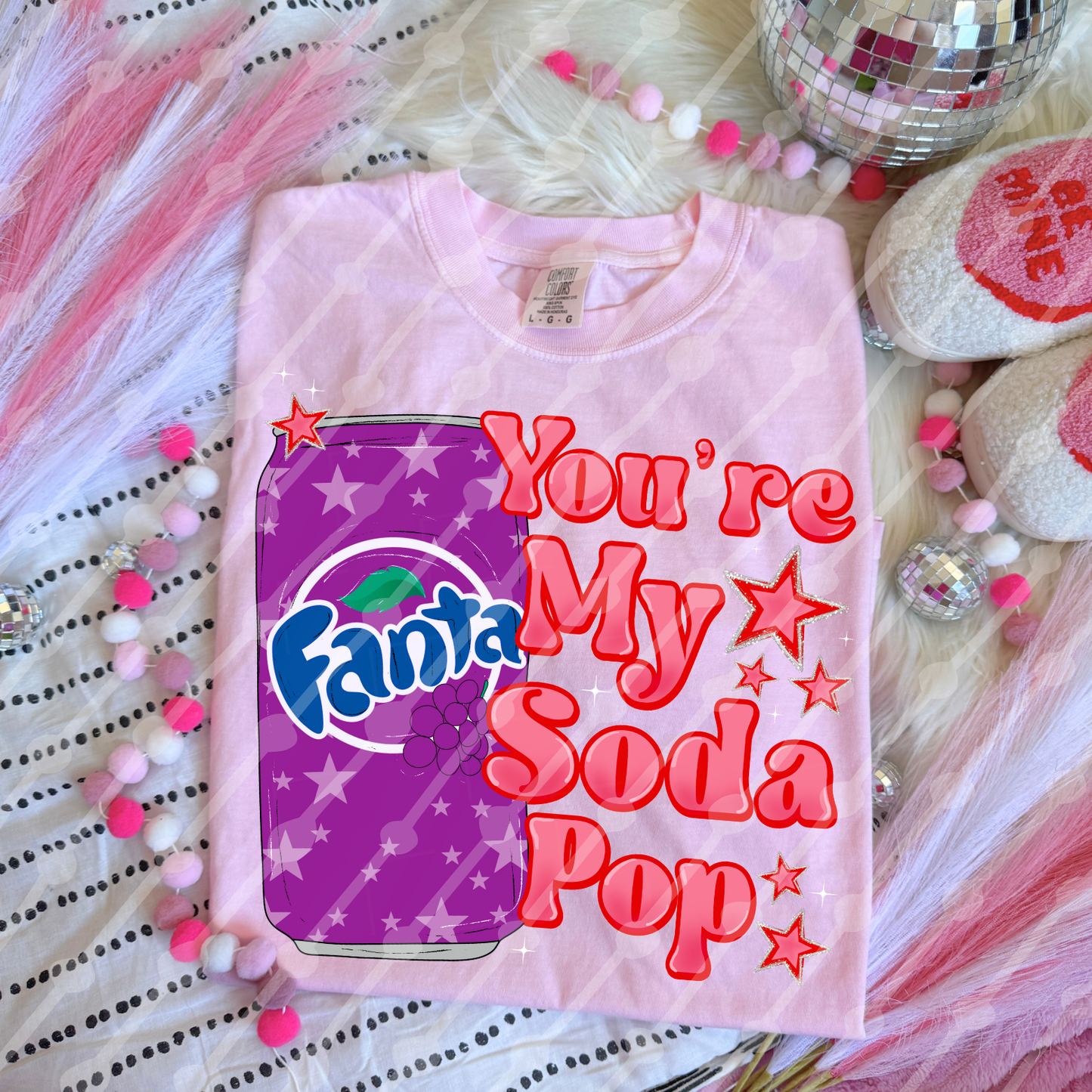 Soda pop purple Fanta digital download