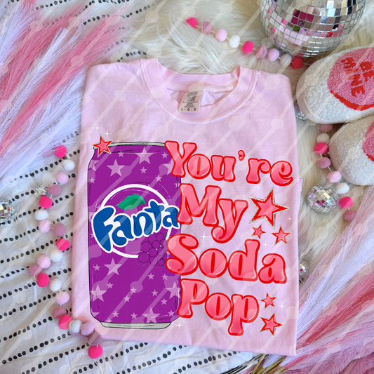 Soda pop purple Fanta digital download