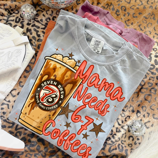 Mama needs 6-7 coffees Digital download