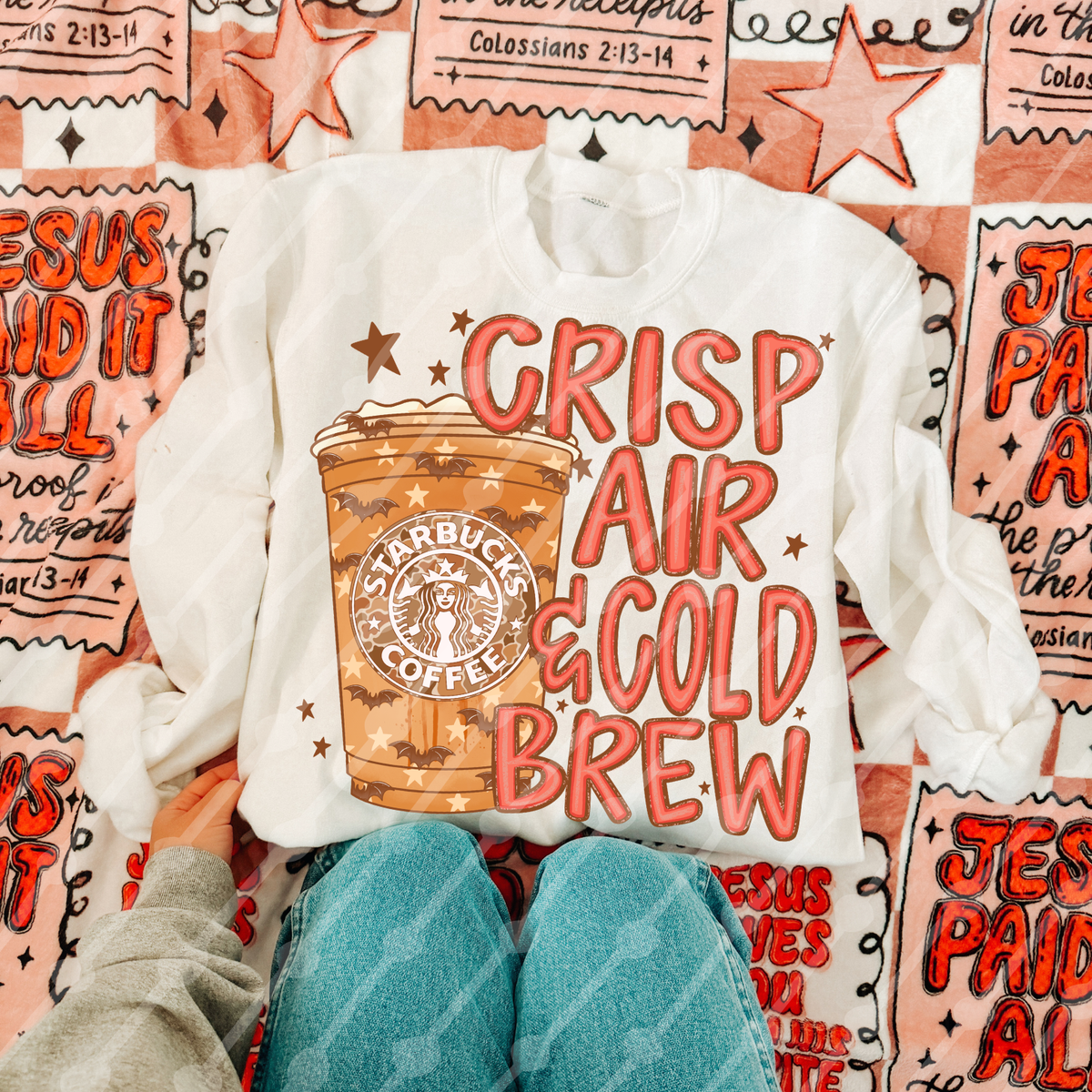 Crisp air and cold brew camp starbs digital download