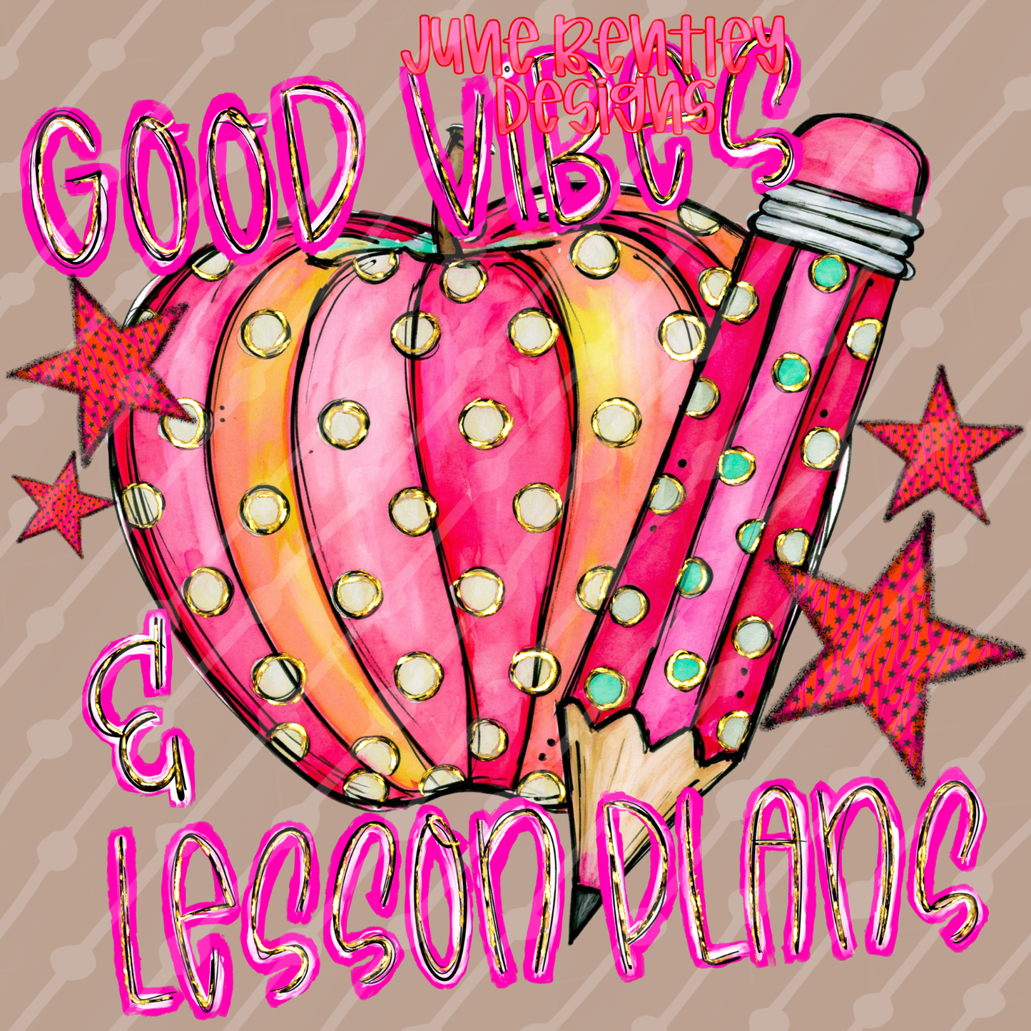 Good vibes and lesson plans digital download