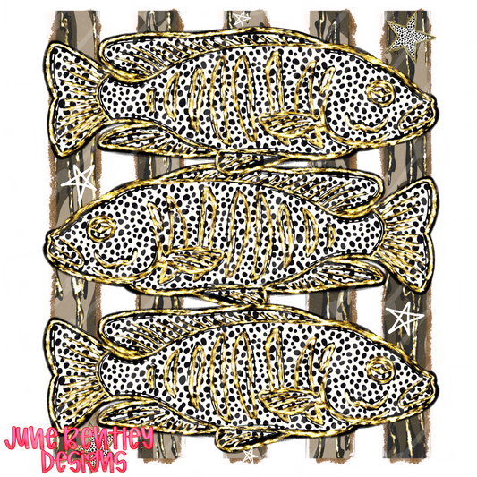 Dalmatian fish PNG digital download
