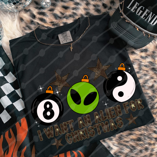 I want an alien for Christmas digital download