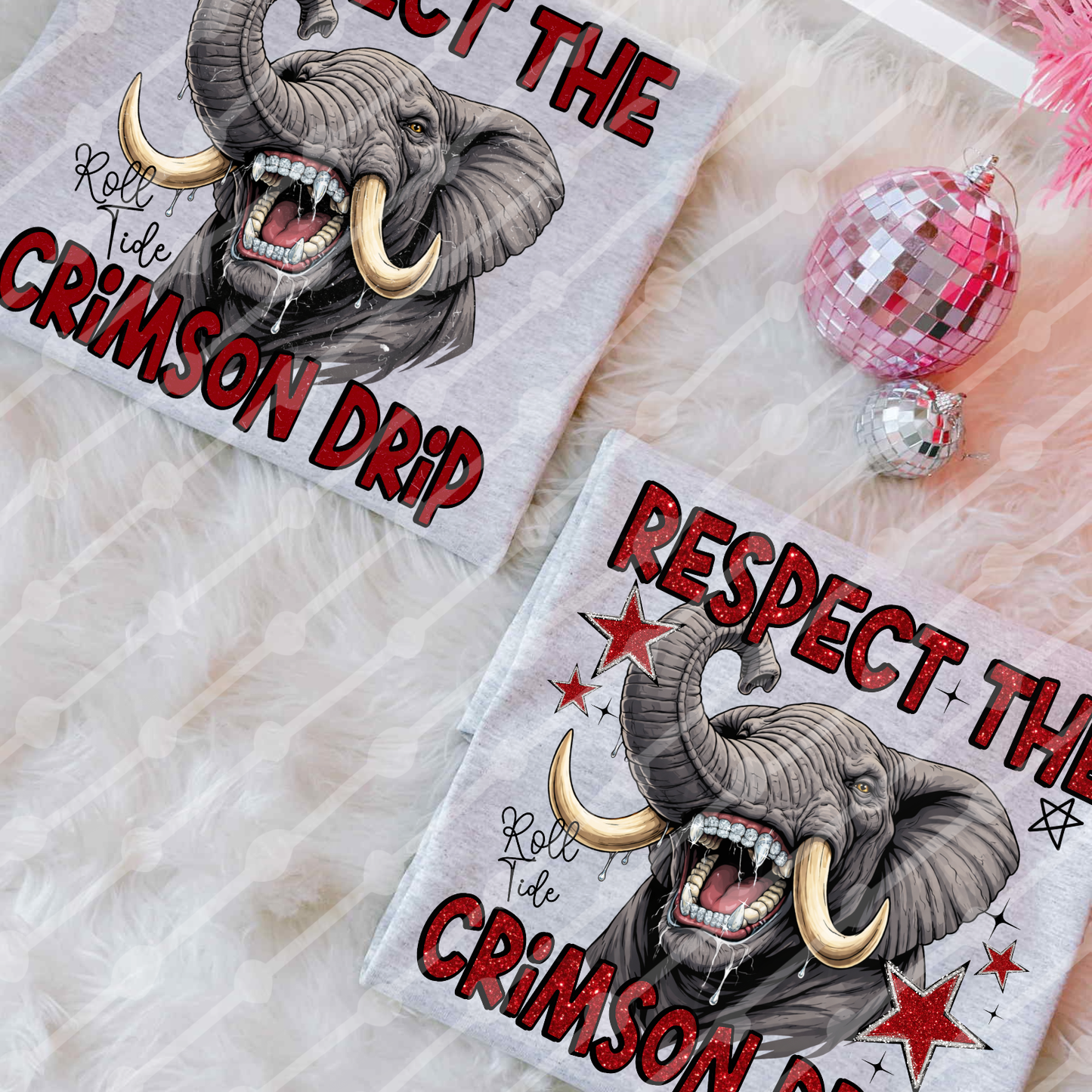 Respect the crimson drip digital download