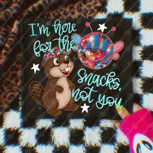I’m here for the snacks, not you digital download