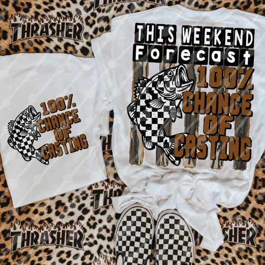 This weekend forecast 100% chance of casting digital download